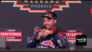 NASCAR Truck Series Championship at Phoenix  Ty Majeski postrace press conference [upl. by Luce]