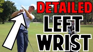 The Left Wrist in the Golf Swing  Crazy Detail [upl. by Eulalia291]