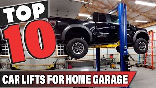 Best Car Lifts For Home Garage In 2024  Top 10 Car Lifts For Home Garages Review [upl. by Carmon]