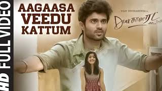 Aagaasa Veedu Kattum Video Song Dear Comrade Tamil Vijay Deverakonda Rashmika Bharat [upl. by Hewes]