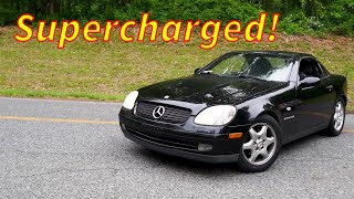 Loud Supercharger Mod for my SLK230 [upl. by Ethben]