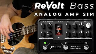 Real Tube Warmth for Any Gig  Two Notes Revolt Bass Analog Amp Simulator [upl. by Farhi]