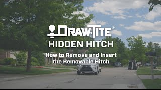 Easy as 123 How to Insert and Remove the Detachable Hitch Receiver  HIDDEN HITCH® Series [upl. by Joannes]