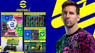 eFootball  PES 2022 MOBILE  LATEST NEWS [upl. by Sutherland893]