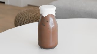 Real Chocolate Milk 🍫🥛 [upl. by Ahsimit]