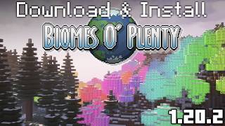 Minecraft Biomes OPlenty Mod Showcase Minecraft 1122 [upl. by Annadal]