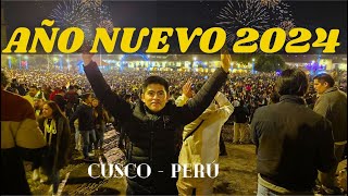 Así reciben el AÑO NUEVO EN CUSCO  Perú  Feliz 2024 [upl. by Bethany982]