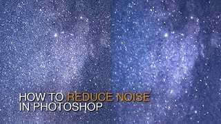 How to reduce noise Photoshop [upl. by Ahsia]