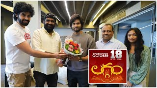 Hero Sudheer Babu Launched Laggam Telugu Movie Release Date Poster  TFPC [upl. by Normac261]