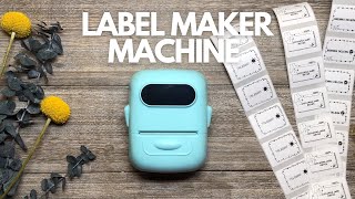 The Marklife Label Maker Machine Make Labels Quickly And Easily [upl. by Fiore900]