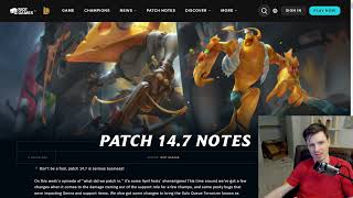 I READ PATCH 147 SO YOU DONT HAVE TO  League of Legends Patch Notes 147 Review [upl. by Cormack]