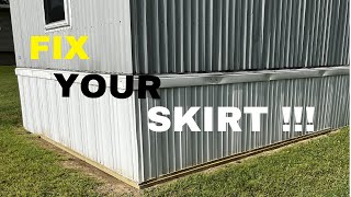 How To Remove And Refinish Mobile Home Batten Strips [upl. by Ferdinande]