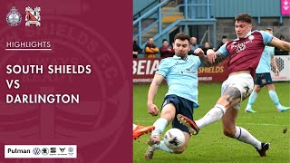 Match Highlights  South Shields 04 Darlington [upl. by Wootten471]