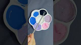 Black  Blue  Pink   mixingcolor mixing colormixing [upl. by Razal]