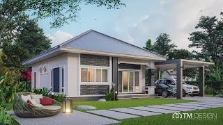 10 Modern House Plans Designed With 2 Bedrooms From TM Designs [upl. by Suraved]