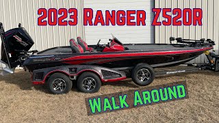 New 2023 Ranger Z520R  Walk Through Overview amp Closer Look  rangerboats bassfishing newboat [upl. by Sillaw415]