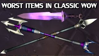 The Worst Items of Classic WoW  Azeroth Arsenal Episode 13 [upl. by Keli]