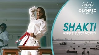 Indian Karate champion Sandhya Shetty teaches girls selfdefence  Shakti [upl. by Ysnat900]