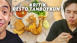 KRITIK RESTO TANBOYKUN   SUARA KONSUMEN UNTUK TEMPONG PNS [upl. by Nooj]