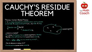 Cauchys Residue Theorem with Examples  Complex Integration  Complex Analysis 16 [upl. by Sachiko558]