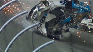 NASCAR Cup Series 2020 Daytona 500 Final Laps  Ryan Newman Horrible Crash [upl. by Viv]