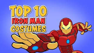 Top 10 Iron Man Costumes [upl. by Caro]