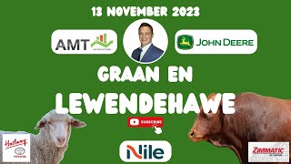 Lampryse bly laag wat dryf Graanpryse  13 Nov 2023  AMT  John Deere Vleis en Graanpryse [upl. by Nnaillek497]