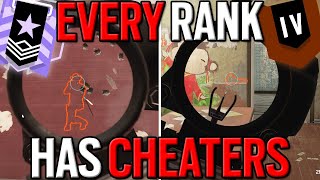 Theres Cheaters In EVERY RANK [upl. by Amelina]