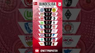 17Spieltags der 1Bundesliga [upl. by Laidlaw144]