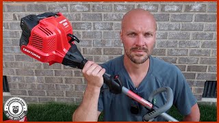 Craftsman Gas Powered 25cc Weedwacker Review [upl. by Sibyl]