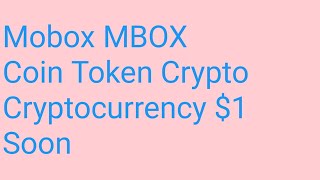 Mobox Coin News Today  Mobox Price Prediction  Mobox MBOX Crypto Analysis X233000 [upl. by Aniat]