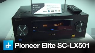 Pioneer SC LX501 Elite Receiver  Hands On [upl. by Melly]