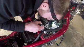 GSF600  Carburetor Removal  Installation [upl. by Assenyl]