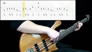 Joe Arroyo  La Rebelión Bass Cover Play Along Tabs In Video [upl. by Ille]