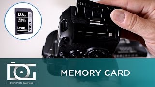 Canon 5D Mark IV Memory Cards  Video Tutorial [upl. by Sola]