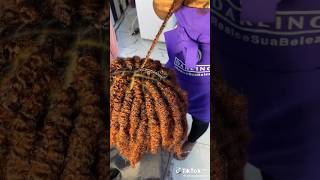 Beautiful Hairstyle 😍braids hairstyles knotlessbraids shorthairstyles fypyoutube support [upl. by Jamieson]