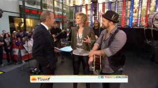 Stuck Like Glue Sugarland on Today Show [upl. by Ecirtram550]