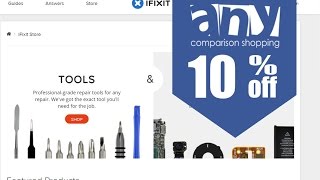 How to get amp use coupons on iFixit [upl. by Madaras]