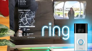 SMART MIRROR  RING Doorbell Feed [upl. by Artemisa]