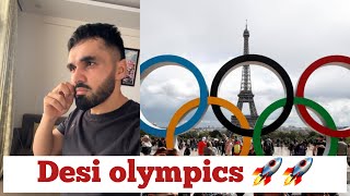 ਦੇਸੀ Olympics 🚀🚀  Olympics 2024  GURDEEP MANALIA [upl. by Dihgirb]