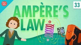 Ampères Law Crash Course Physics 33 [upl. by Calvert708]