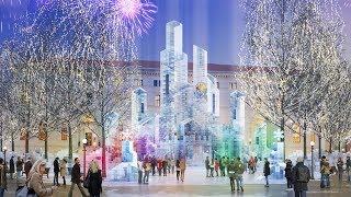 Saint Paul Winter Carnival Unveils 2018 Ice Palace [upl. by Cesar]