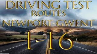 Driving Test Routes Newport Gwent 1 [upl. by Eatnom651]