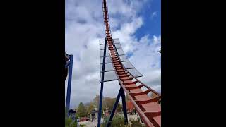 Cedar Point’s Valravn Dive Coaster [upl. by Nyved]