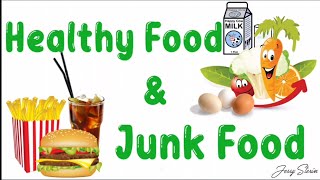 Healthy food vs Junk food [upl. by Lose]