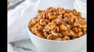 Easy Candied Walnuts [upl. by Houser]