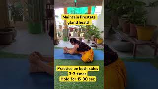 Yoga for Enlarged Prostate shorts viral prostatehealth [upl. by Willa889]