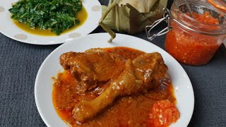 Meilleure Recette De Soso Ya Sauce Poulet Sauce Français Lingala [upl. by Banebrudge]