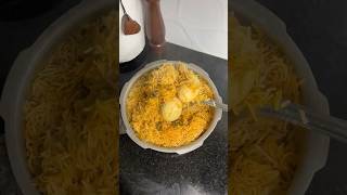 Egg Briyani pressurecookereggbriyanitrendingytshortstrending [upl. by Harcourt]