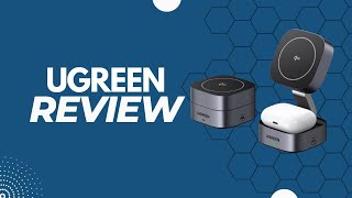 Review UGREEN 2in1 Qi2 Magnetic Foldable Charging Station Fast Wireless Charger Compatible [upl. by Now192]